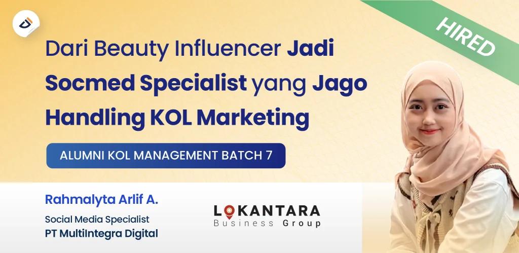 Review Digital Skola: Belajar di Digital Skola, Lyta Buktikan Influencer Bisa Jadi KOL Specialist