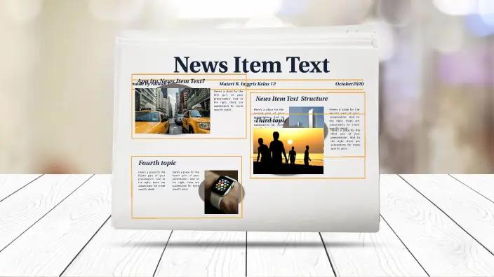 7 Contoh News Item Text Bahasa Inggris dan Pembahasannya