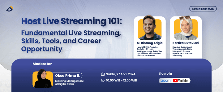 Skola Talk #35: Host Live Streaming