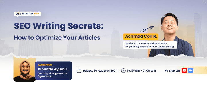Skola Talk #55: Content Writer