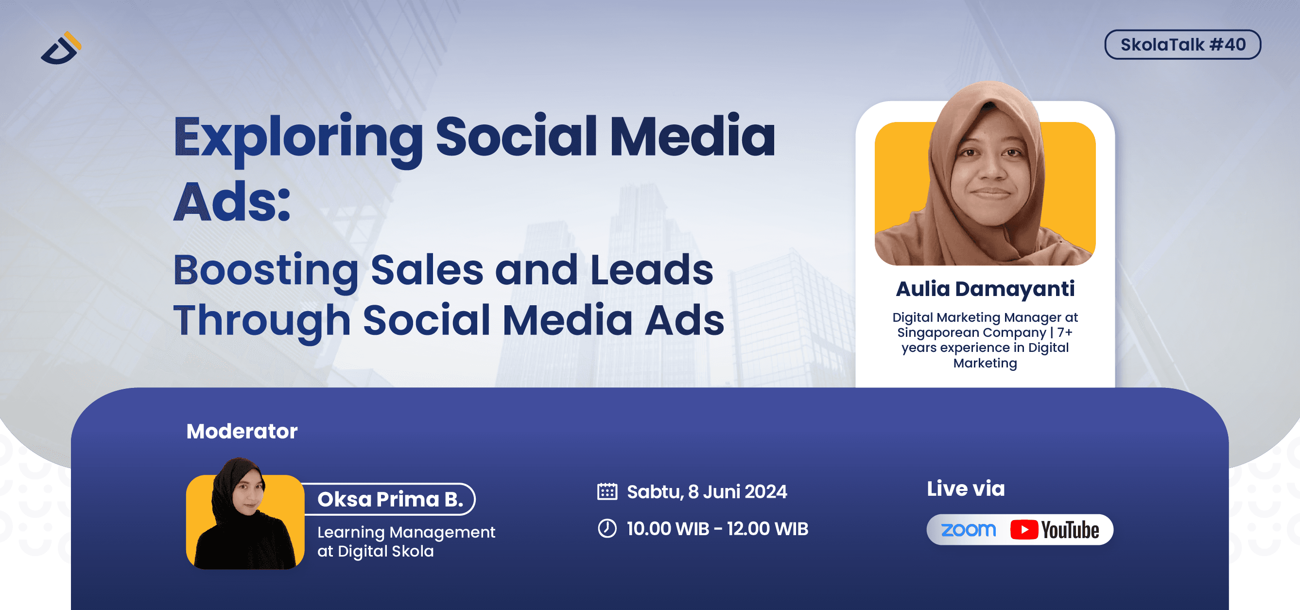 Skola Talk #40 : Socmed Marketing