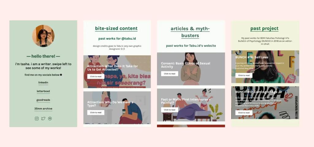 8 Contoh Portofolio Content Creator untuk Melamar Kerja dan Template Siap Pakai