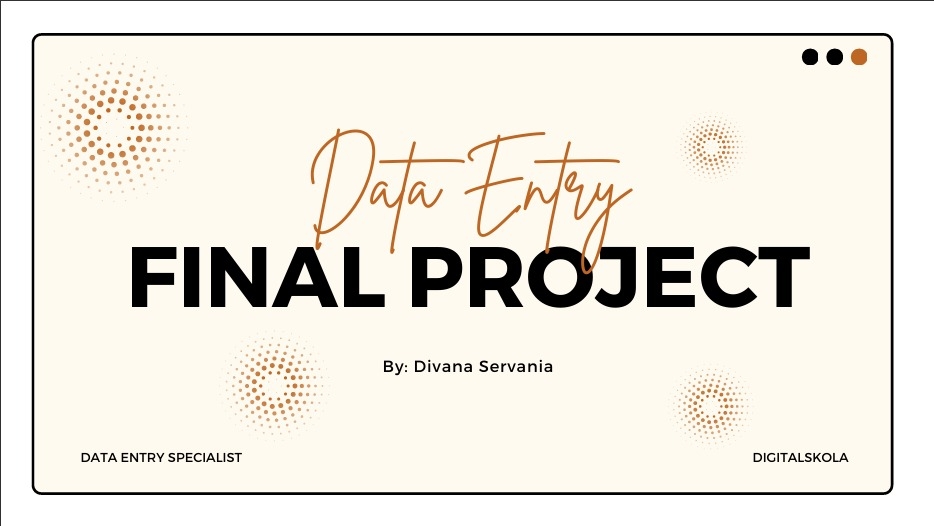 Portfolio Data Entry