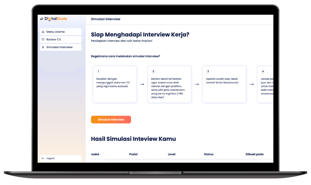 Ulangi latihan hingga benar-benar siap.